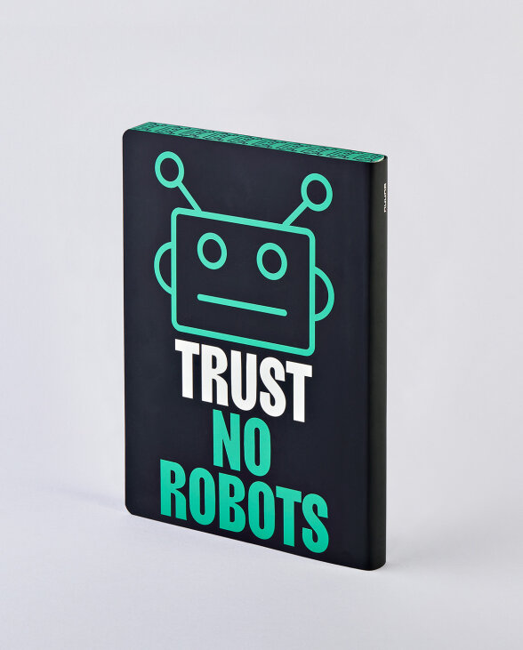 Nuuna Notizbuch Graphic L Write Against The Machines Versandkostenfrei