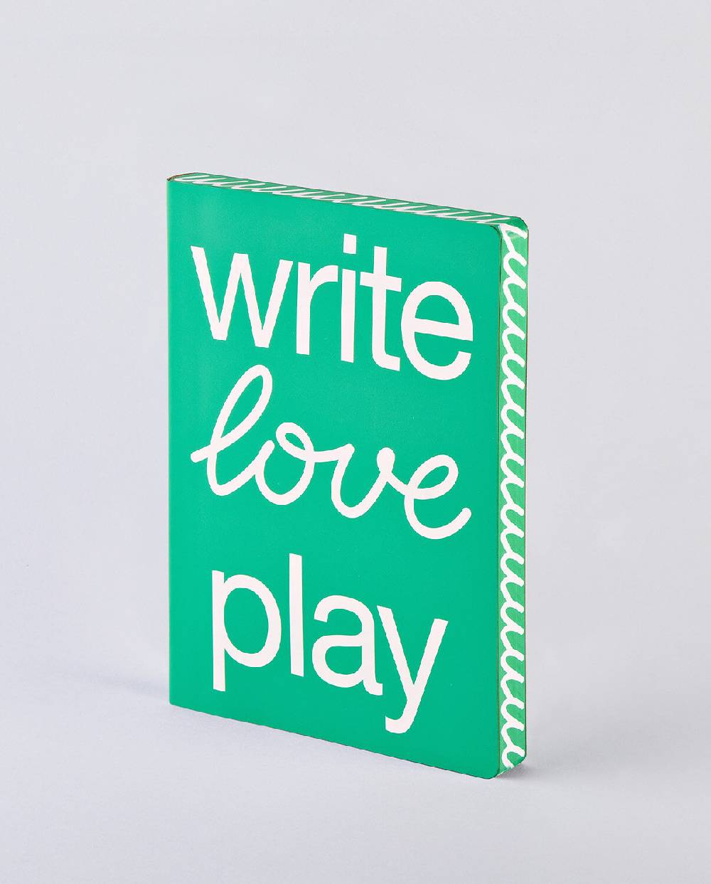 Nuuna Notizbuch Graphic L Write Love Play