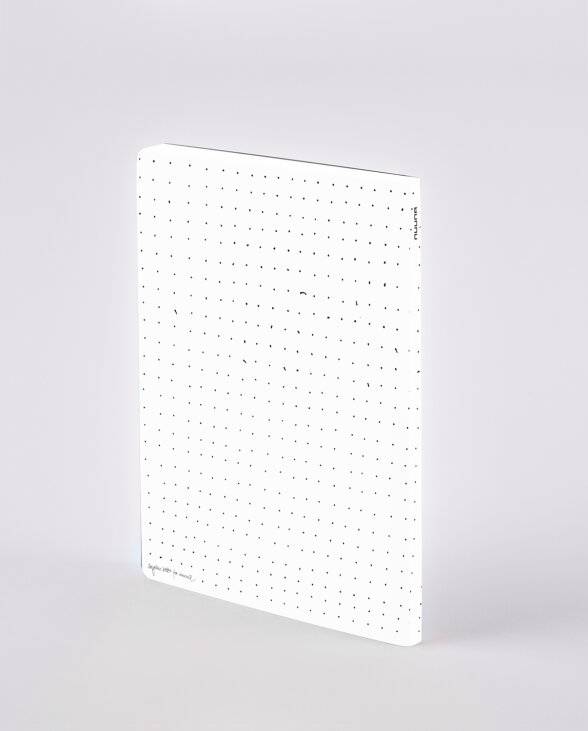 Nuuna Notizbuch Graphic L Light Dots by Myriam Beltz Begrenztes Angebot
