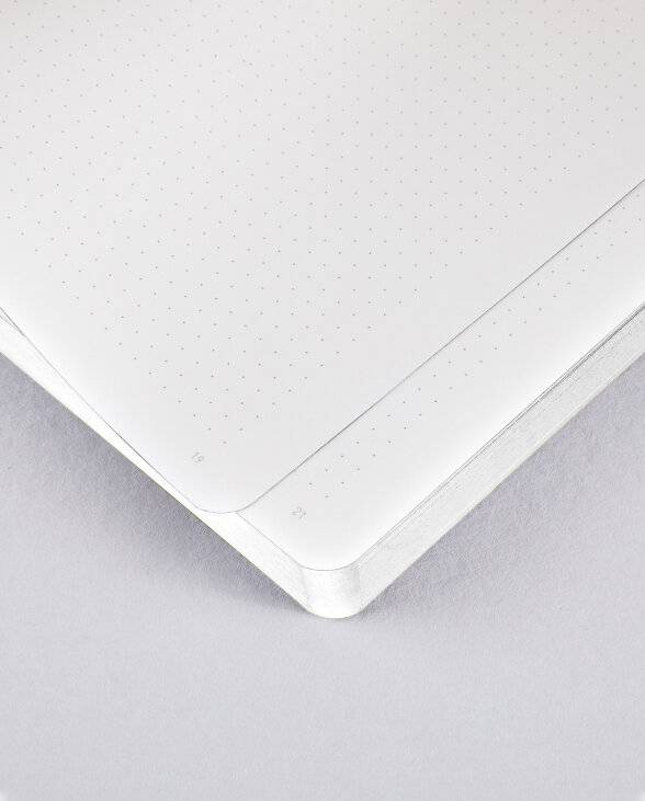 Nuuna Notizbuch Graphic L Light Dots by Myriam Beltz Begrenztes Angebot