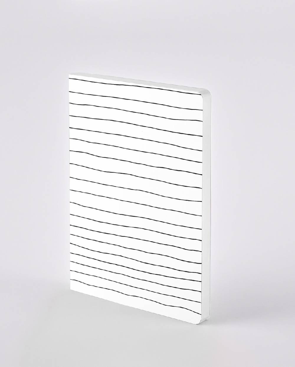 Nuuna Notizbuch Graphic L Light Lines by Myriam Beltz