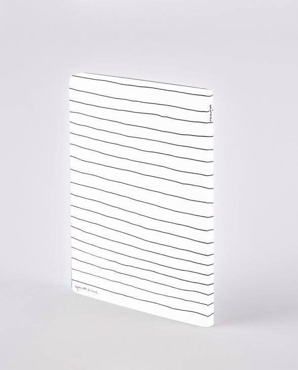 Nuuna Notizbuch Graphic L Light Lines by Myriam Beltz Online Shopping