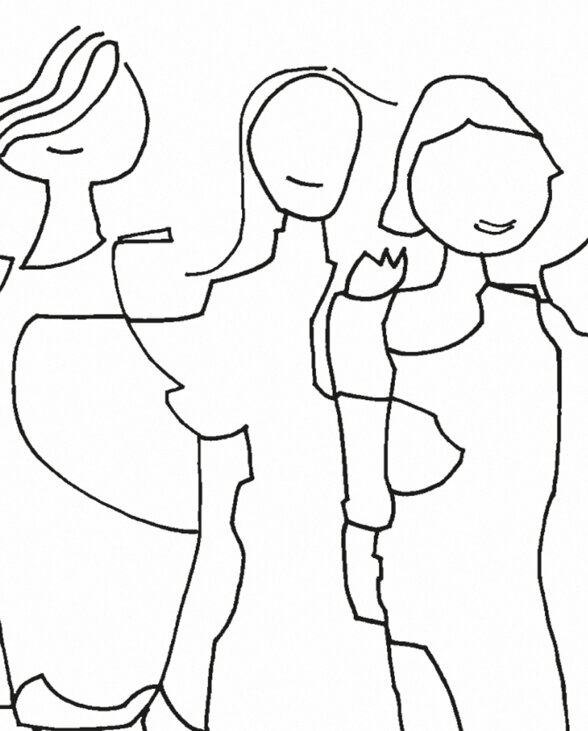 Nuuna Notizbuch Graphic S Friends by Myriam Beltz Osterangebot