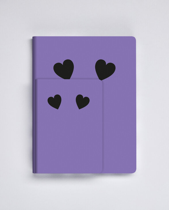 Nuuna Notizbuch Graphic S Give Me Your Heart Muttertagsangebot