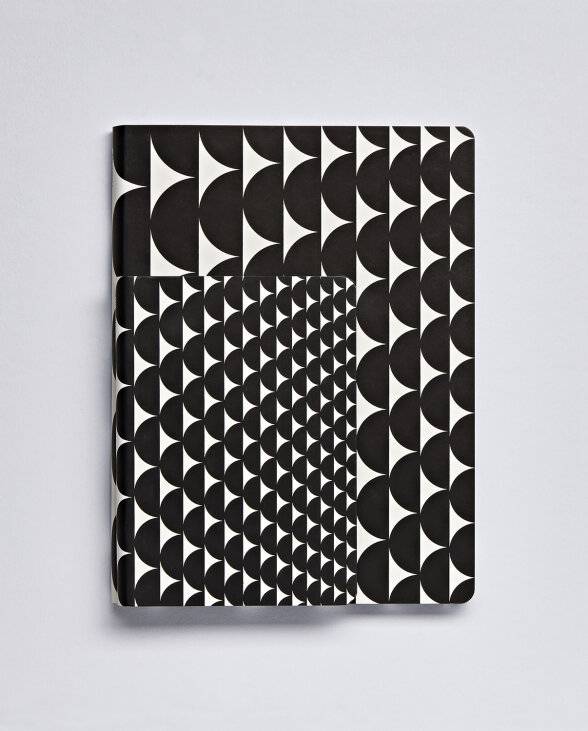 Nuuna Notizbuch Graphic S Half Full Vatertagsangebot