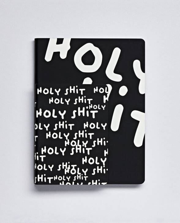 Nuuna Notizbuch Graphic S Holy Shit Valentinstagsangebot