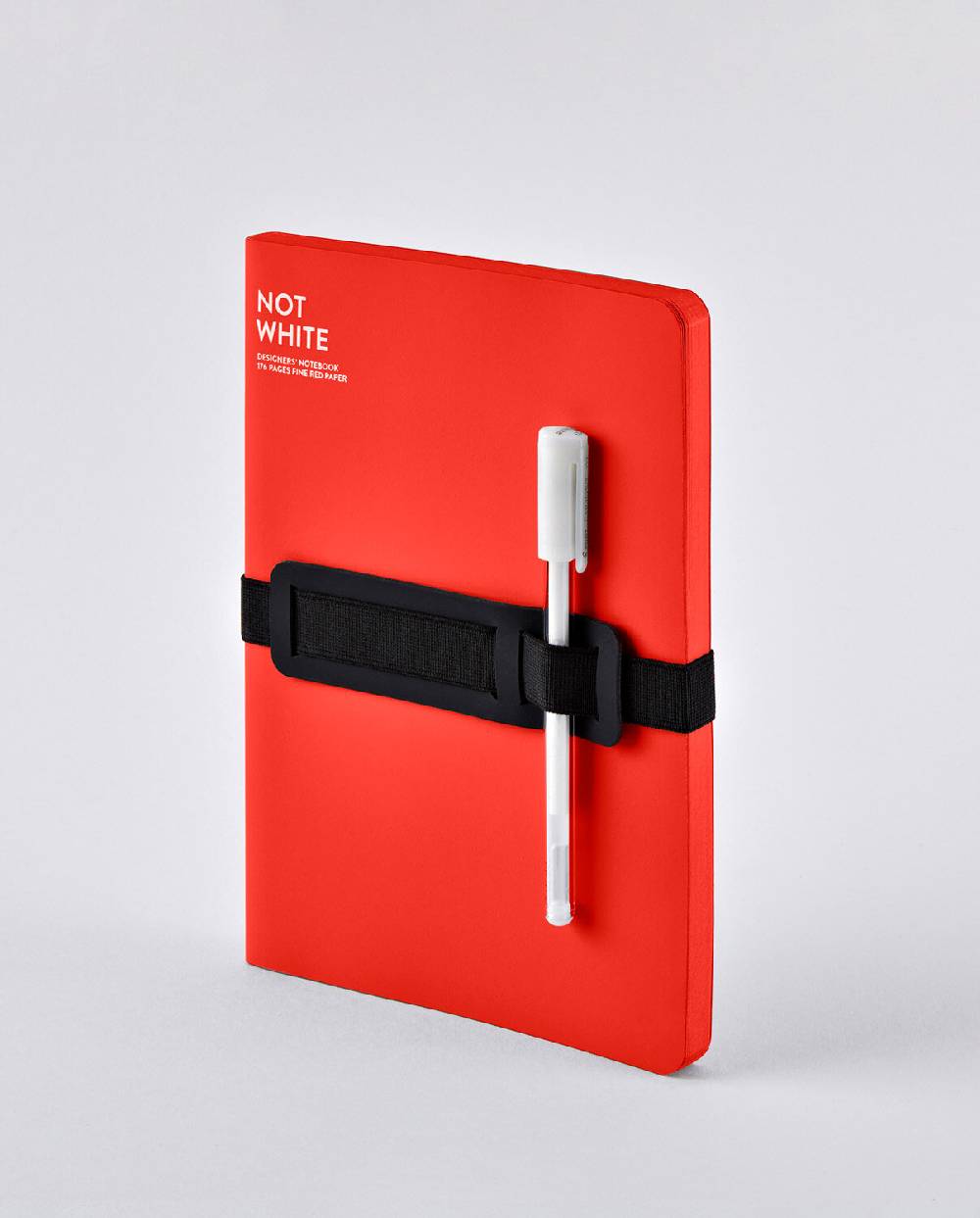Nuuna Notizbuch Not White L Light Rot