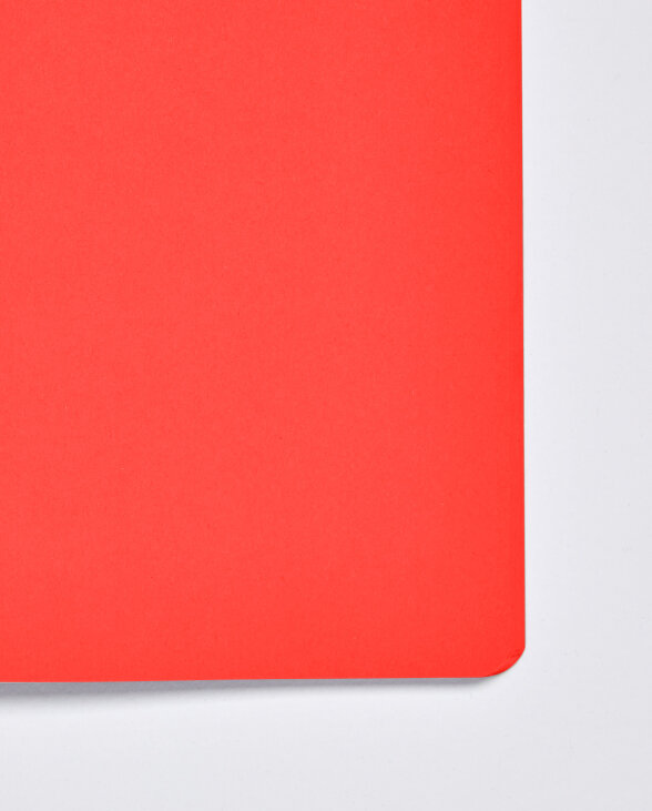 Nuuna Notizbuch Not White L Light Rot Zeitlich begrenztes Angebot
