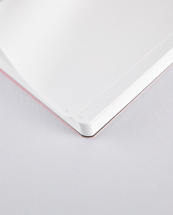 Nuuna Notizbuch Candy S Neon Pink zollfrei