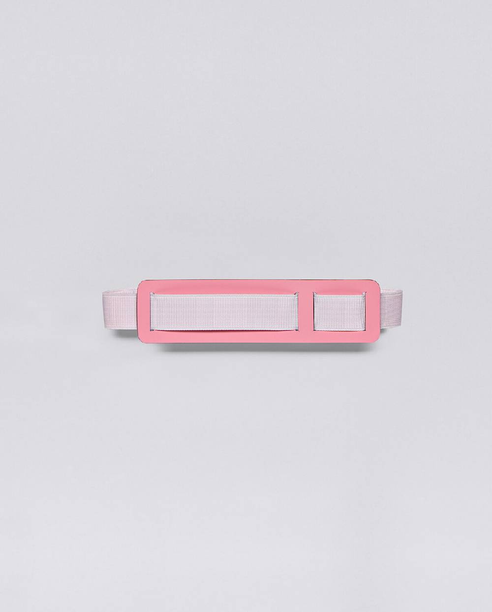 Nuuna Anti Handbag Textilband L Recyceltes Leder Bubblegum