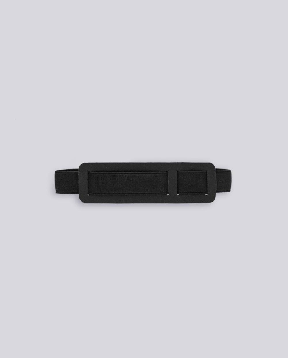 Nuuna Anti Handbag Textilband L Light Recyceltes Leder Schwarz
