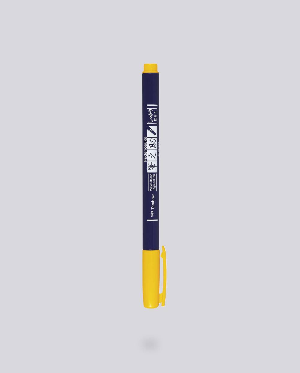 Nuuna Fudenosuke Brush Pen Tombow Gelb