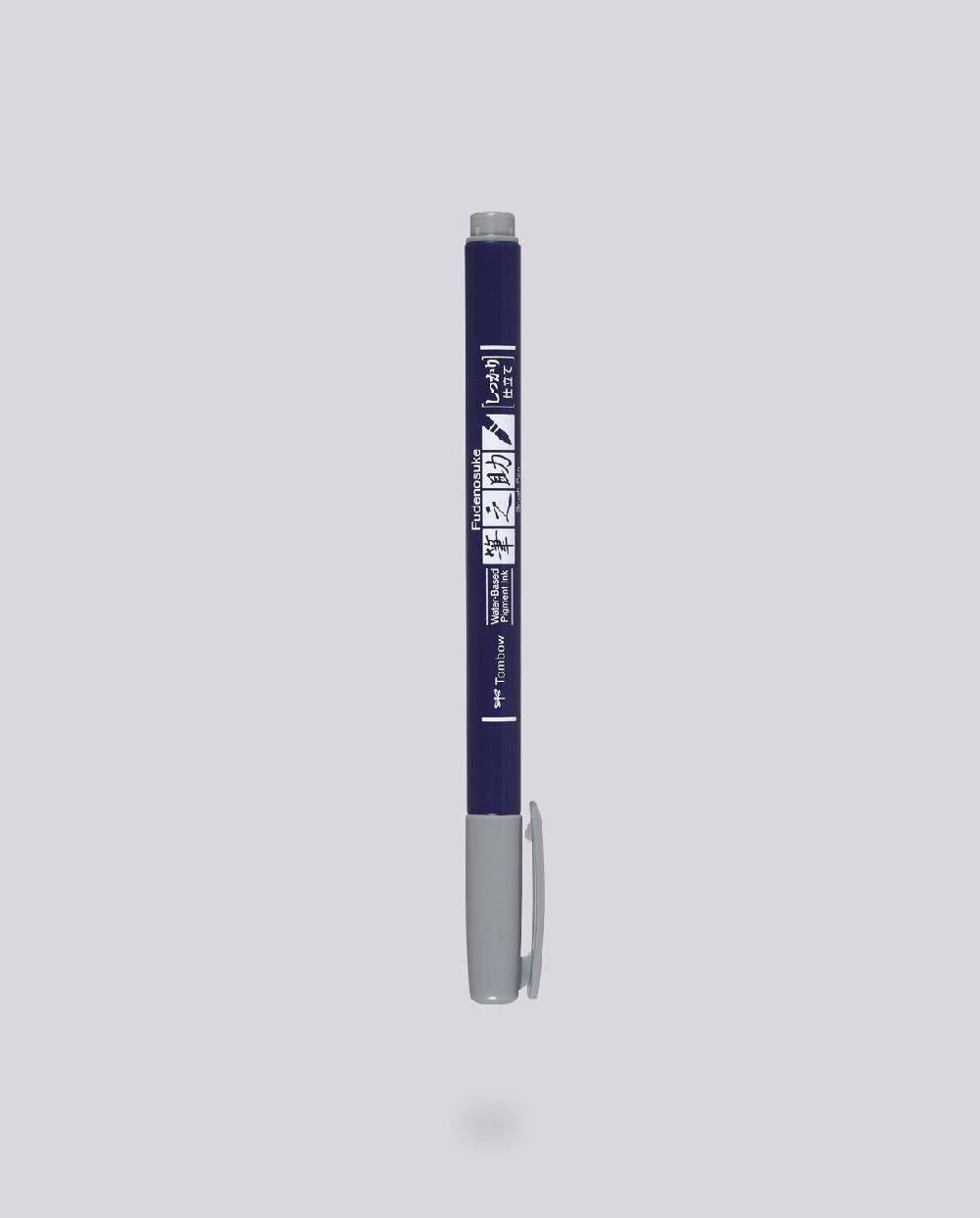 Nuuna Fudenosuke Brush Pen Tombow Grau