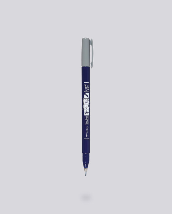 Nuuna Fudenosuke Brush Pen Tombow Grau Super Sparpreis