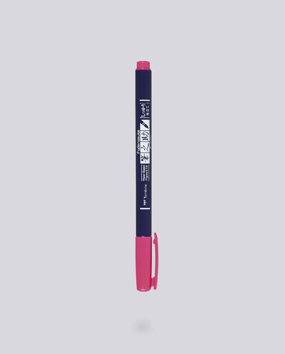 Nuuna Fudenosuke Brush Pen Tombow Pink