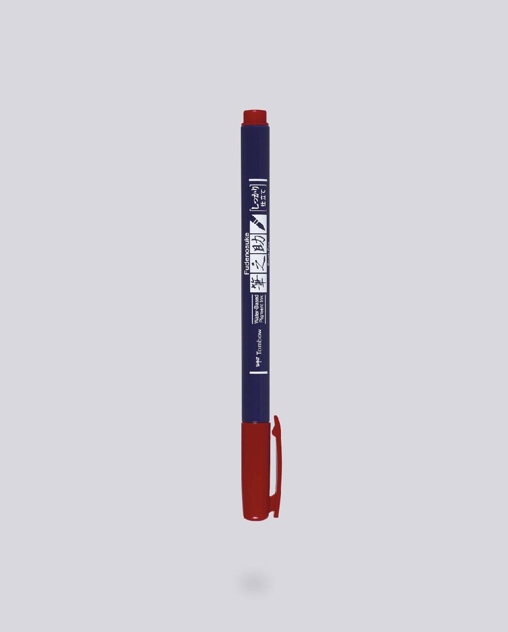 Nuuna Fudenosuke Brush Pen Tombow Rot