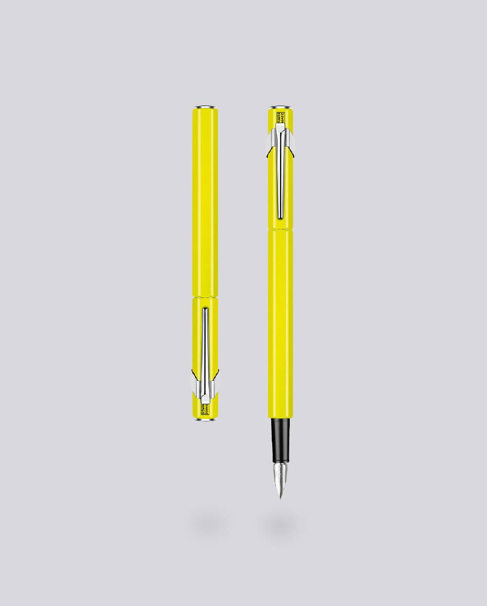 Nuuna Füllfederhalter Caran d'Ache 849 Gelb Fluo M