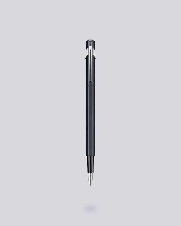 Nuuna Füllfederhalter Caran d'Ache 849 Schwarz M Letzter Tag