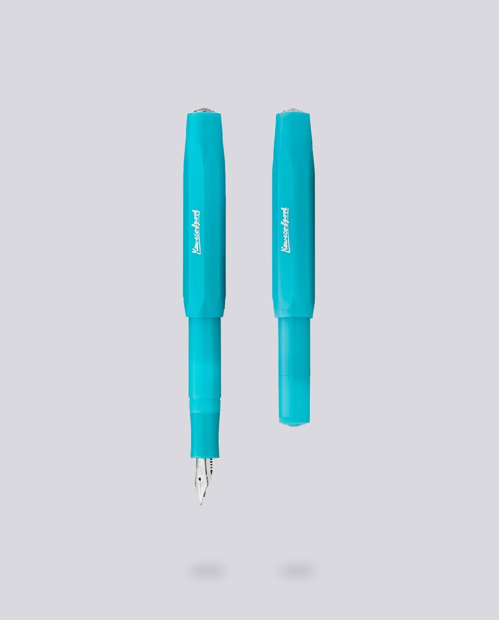 Nuuna Füllhalter Kaweco Frosted Sport Light Blueberry M