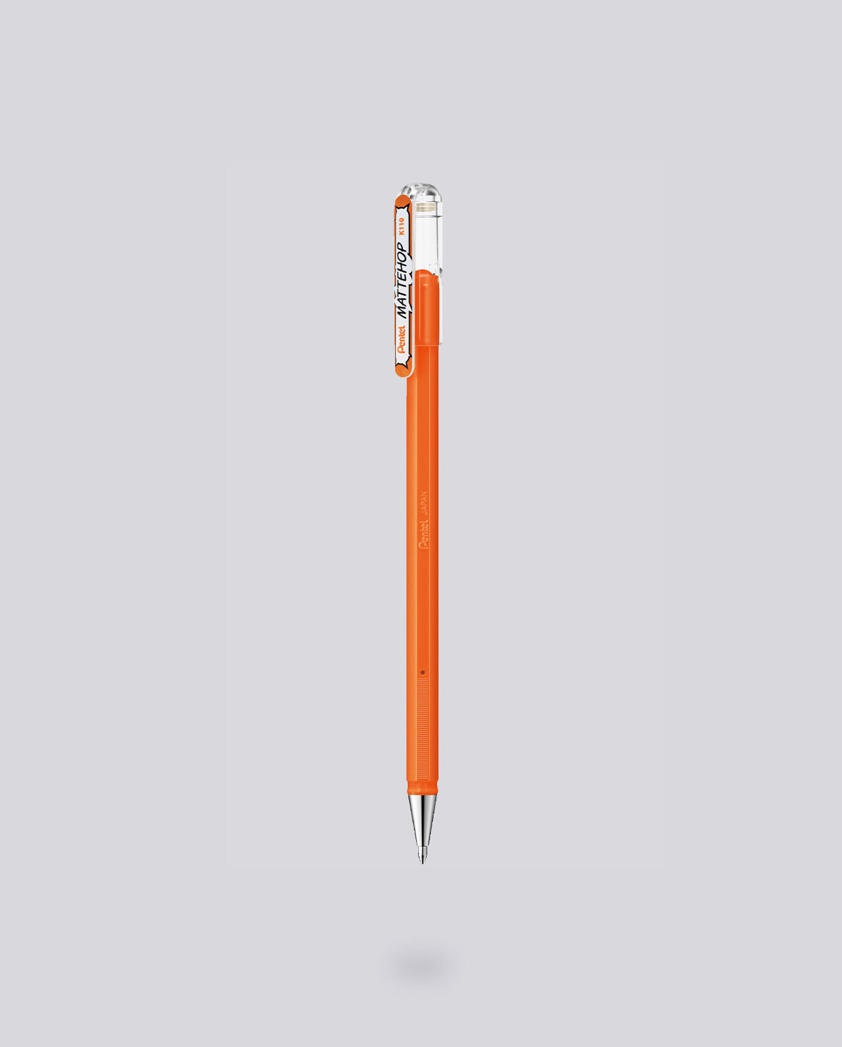 Nuuna Gel Tintenroller Mattehop Pentel K110-VFX 0,5mm Orange