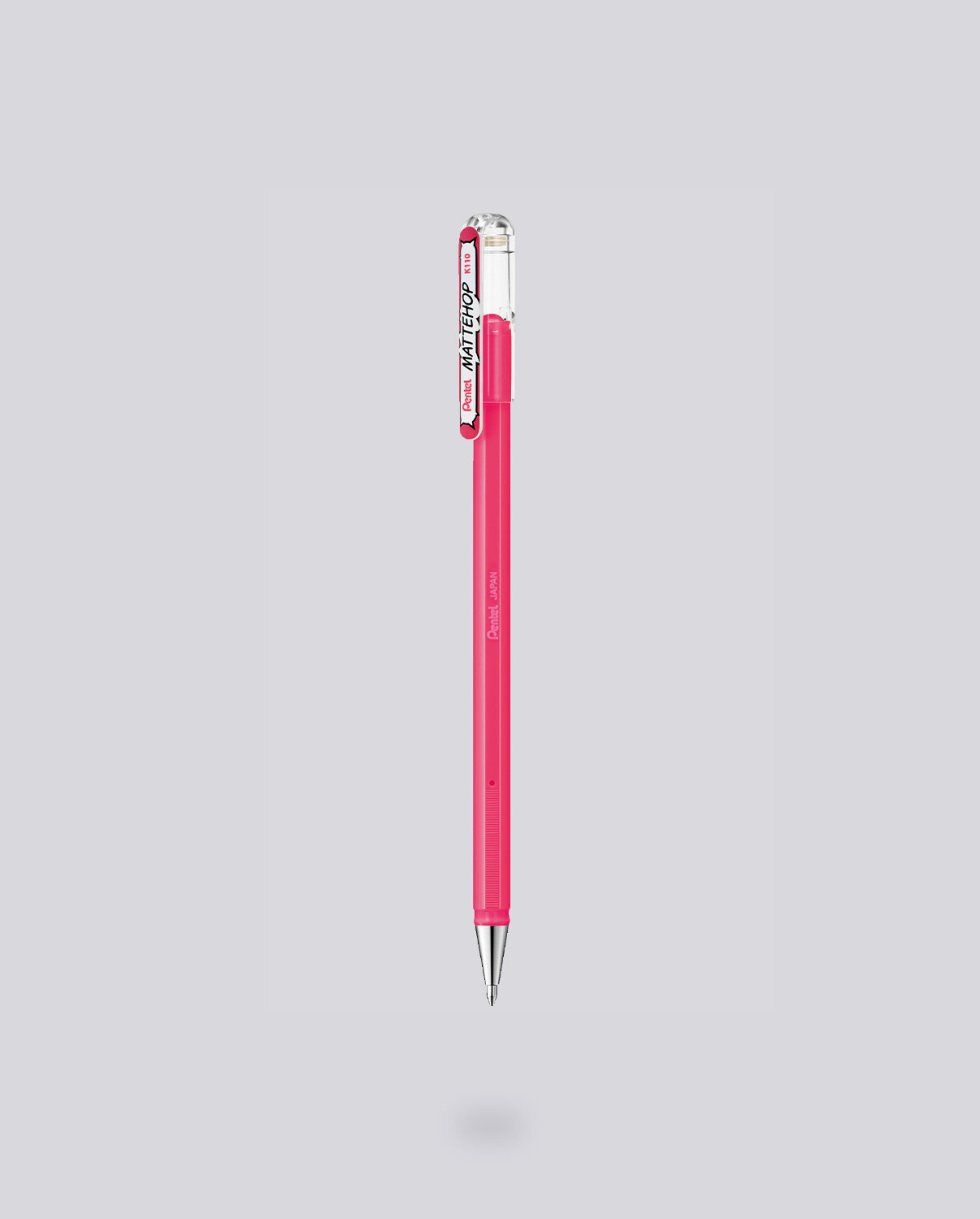 Nuuna Gel Tintenroller Mattehop Pentel l K110-VPX 0,5mm Pink