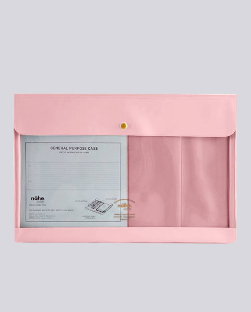 Nuuna General Purpose Case A4 Nähe Rosa