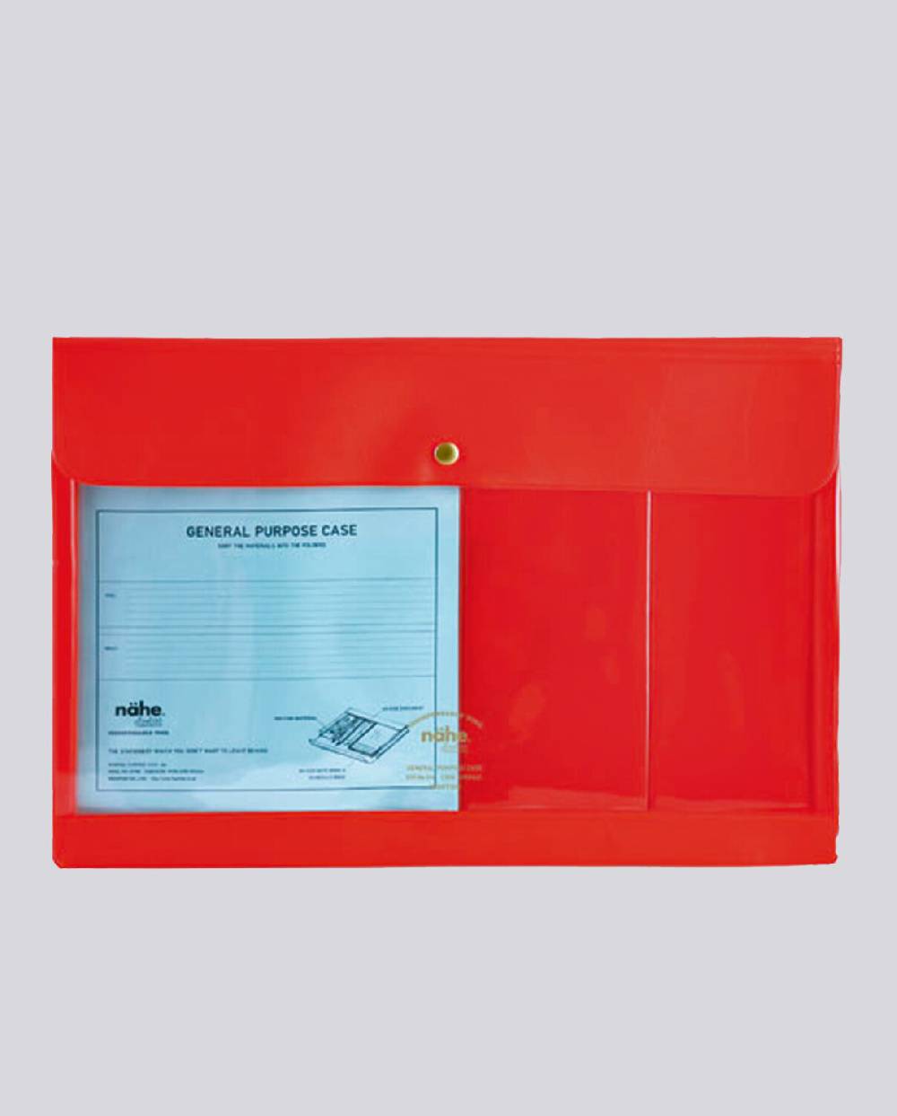 Nuuna General Purpose Case A4 Nähe Rot
