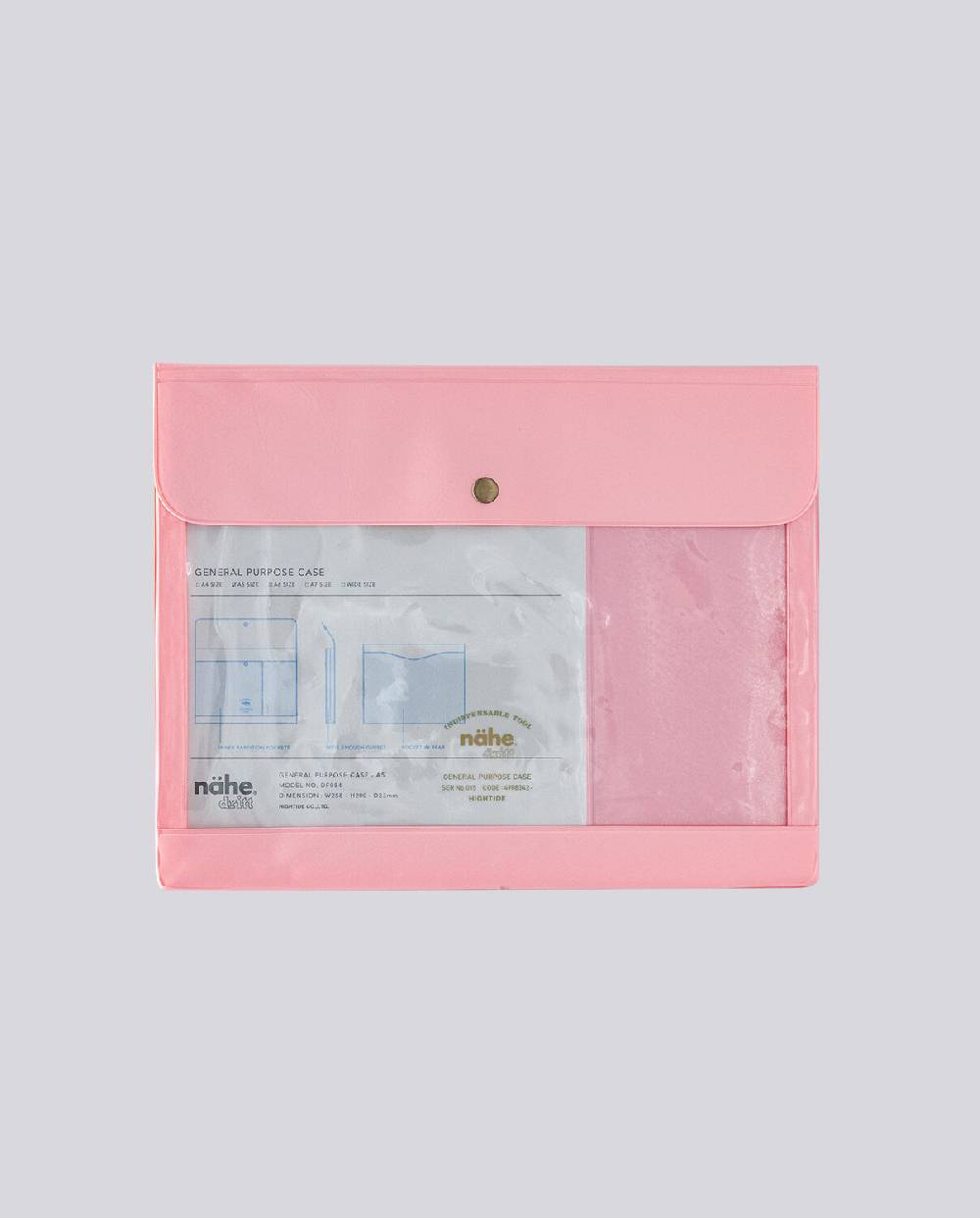 Nuuna General Purpose Case A5 Nähe Rosa