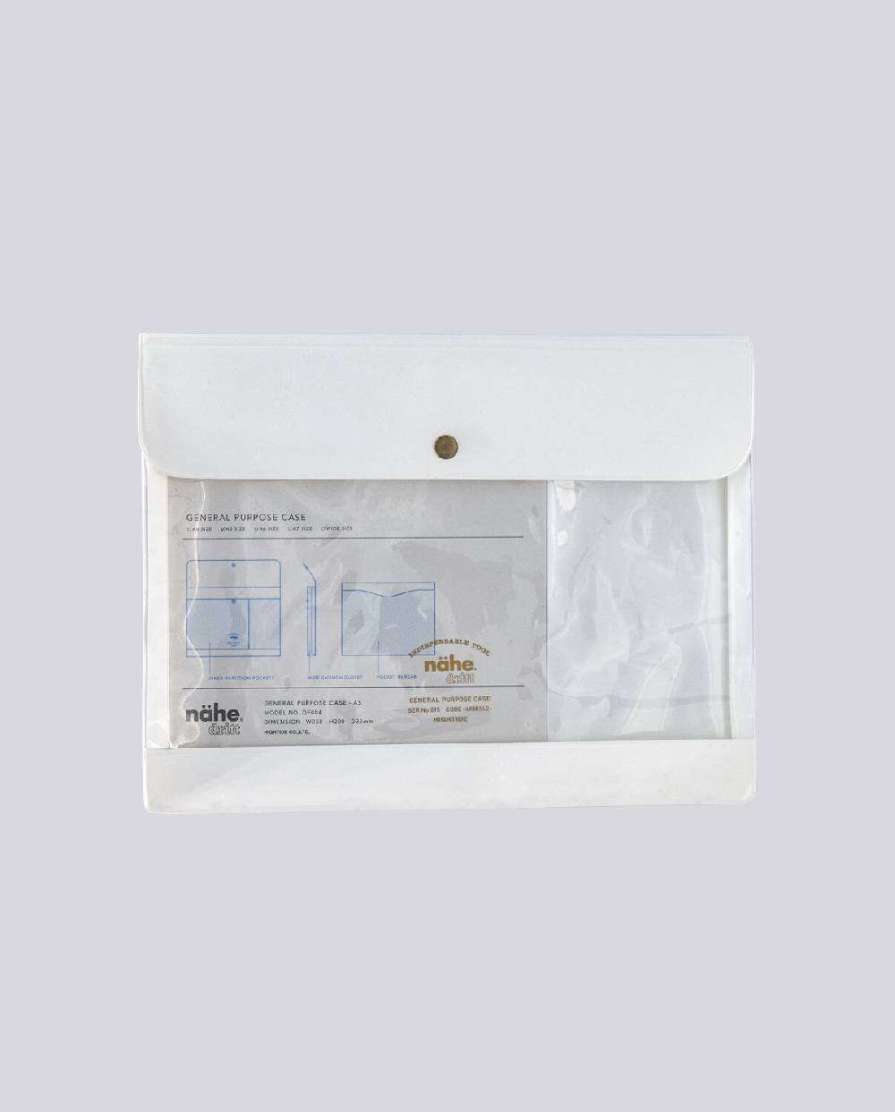 Nuuna General Purpose Case A5 Nähe Weiß