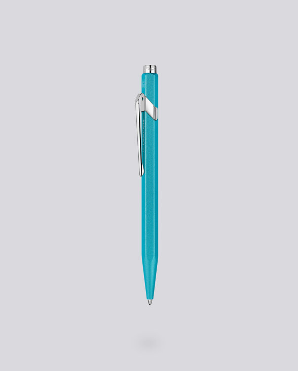 Nuuna Kugelschreiber Caran d'Ache 849 Colormat-X Türkis Fabrik Onlineshop