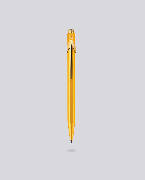 Nuuna Kugelschreiber Caran d'Ache 849 Goldbar Edition mit Etui Sonderangebot