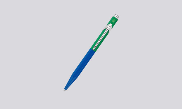 Nuuna Kugelschreiber Caran D'Ache 849 Paul Smith Edition Cobalt Emerald mit Etui Günstig kaufen