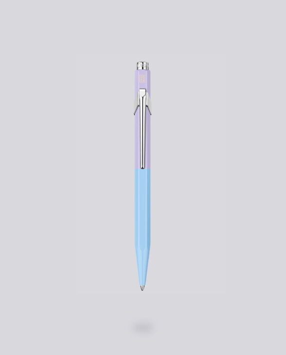 Nuuna Kugelschreiber Caran D'Ache 849 Paul Smith Edition Skyblue Lavender mit Etui Versandkostenfrei