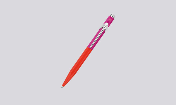 Nuuna Kugelschreiber Caran D'Ache 849 Paul Smith Edition Warmed Melrosepink mit Etui Großer Ausverkauf