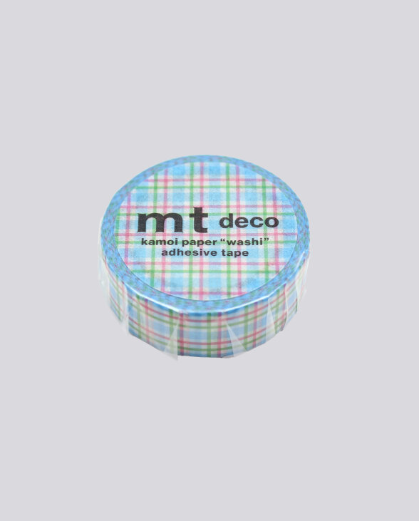 Nuuna Masking Tape mt Bunt kariert blau Preisnachlass