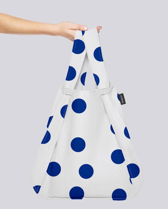 Nuuna Tasche und Rucksack Notabag Marine Punkte Nur für heute