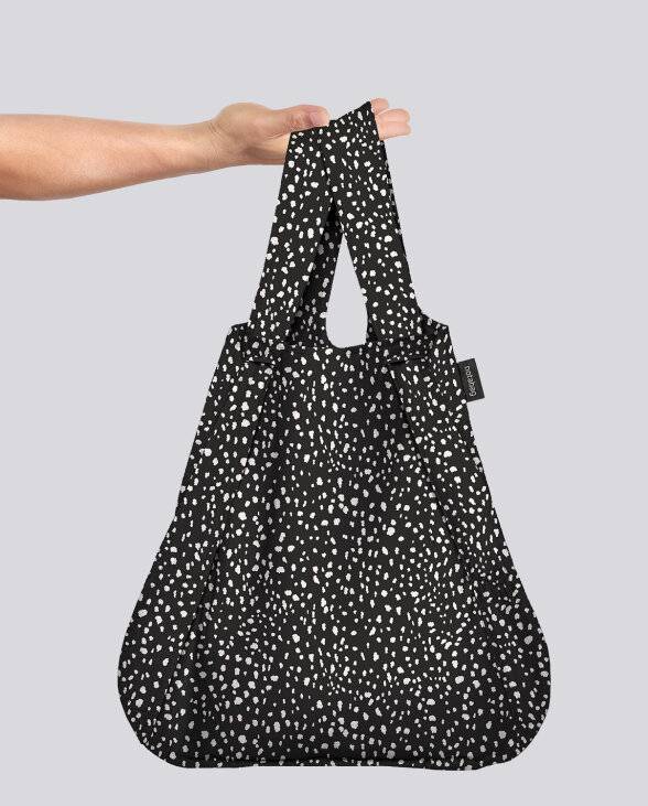 Nuuna Tasche und Rucksack Notabag Schwarz Sprinkle Nur noch ein Tag übrig