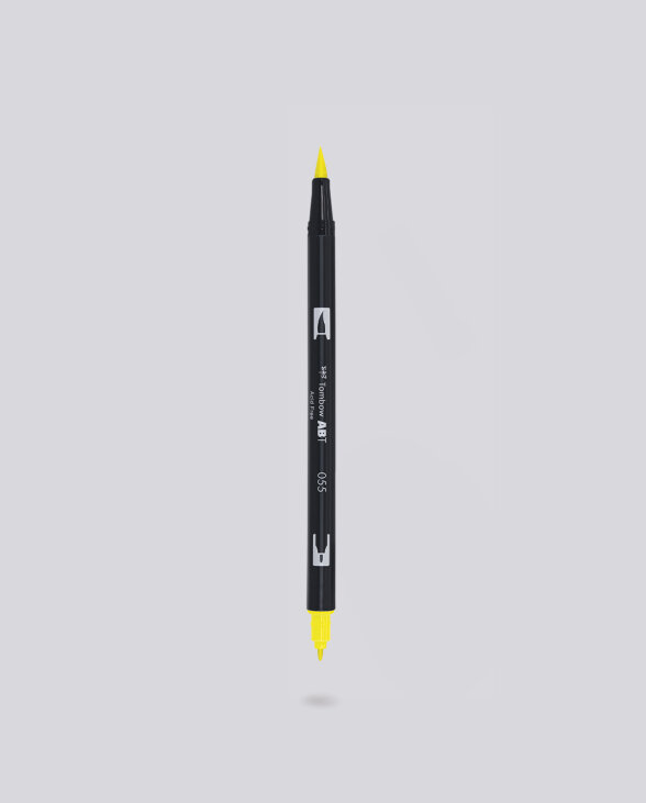 Nuuna Dual Brush Pen Tombow 055 Process Yellow Verkauf