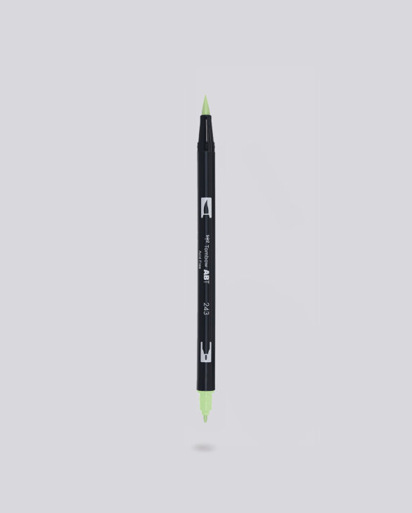 Nuuna Dual Brush Pen Tombow 243 Mint Günstiger Verkauf