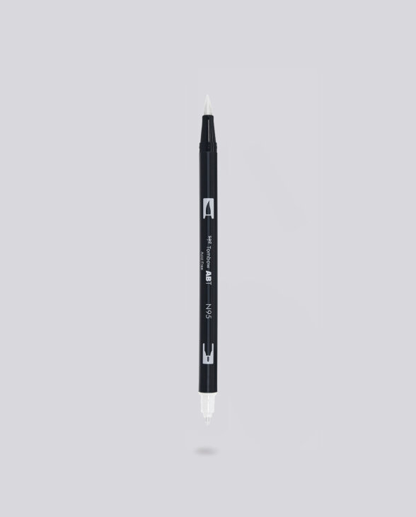 Nuuna Dual Brush Pen Tombow N95 Cool Grey 1 Begrenztes Angebot