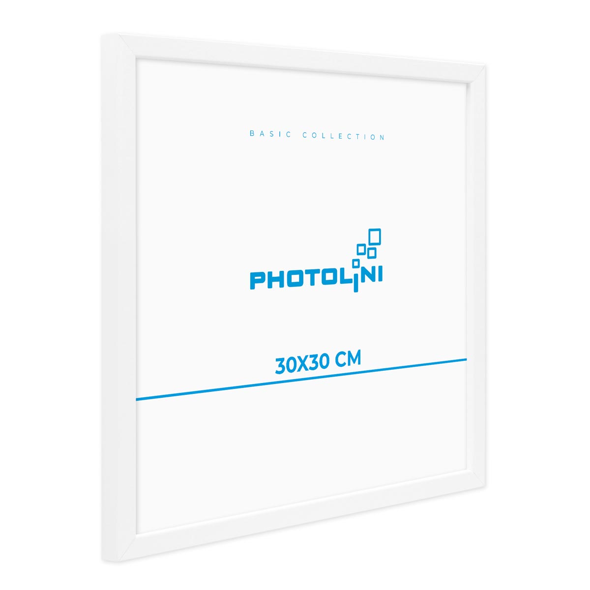 Photolini Collagerahmen 30x30 cm Modern Weiß für 4 Bilder Acrylglas Preisnachlass