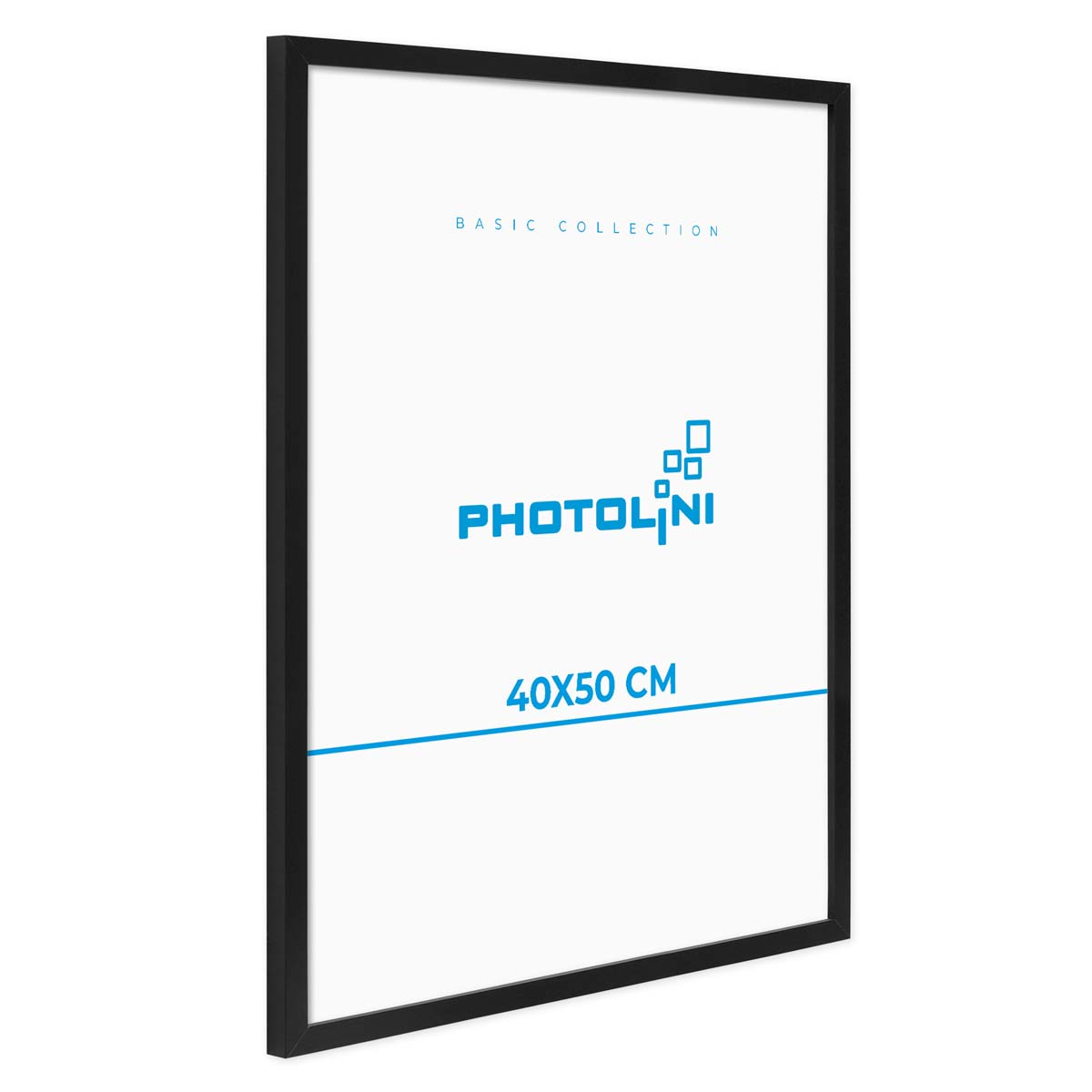 Photolini Collagerahmen 40x50 cm Modern Schwarz für 8 Bilder Acrylglas Black Friday