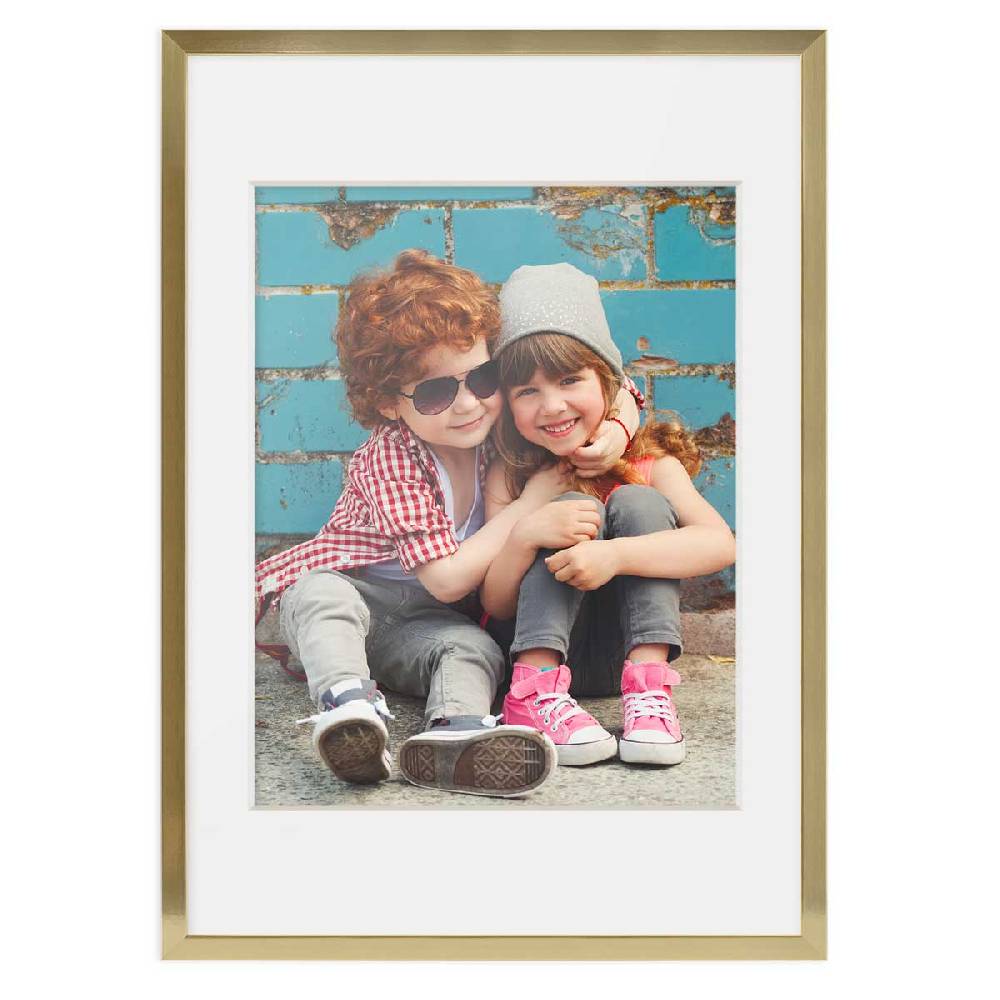 Photolini 3D Bilderrahmen Gold 1,5 cm Objekttiefe VIP-Rabatte