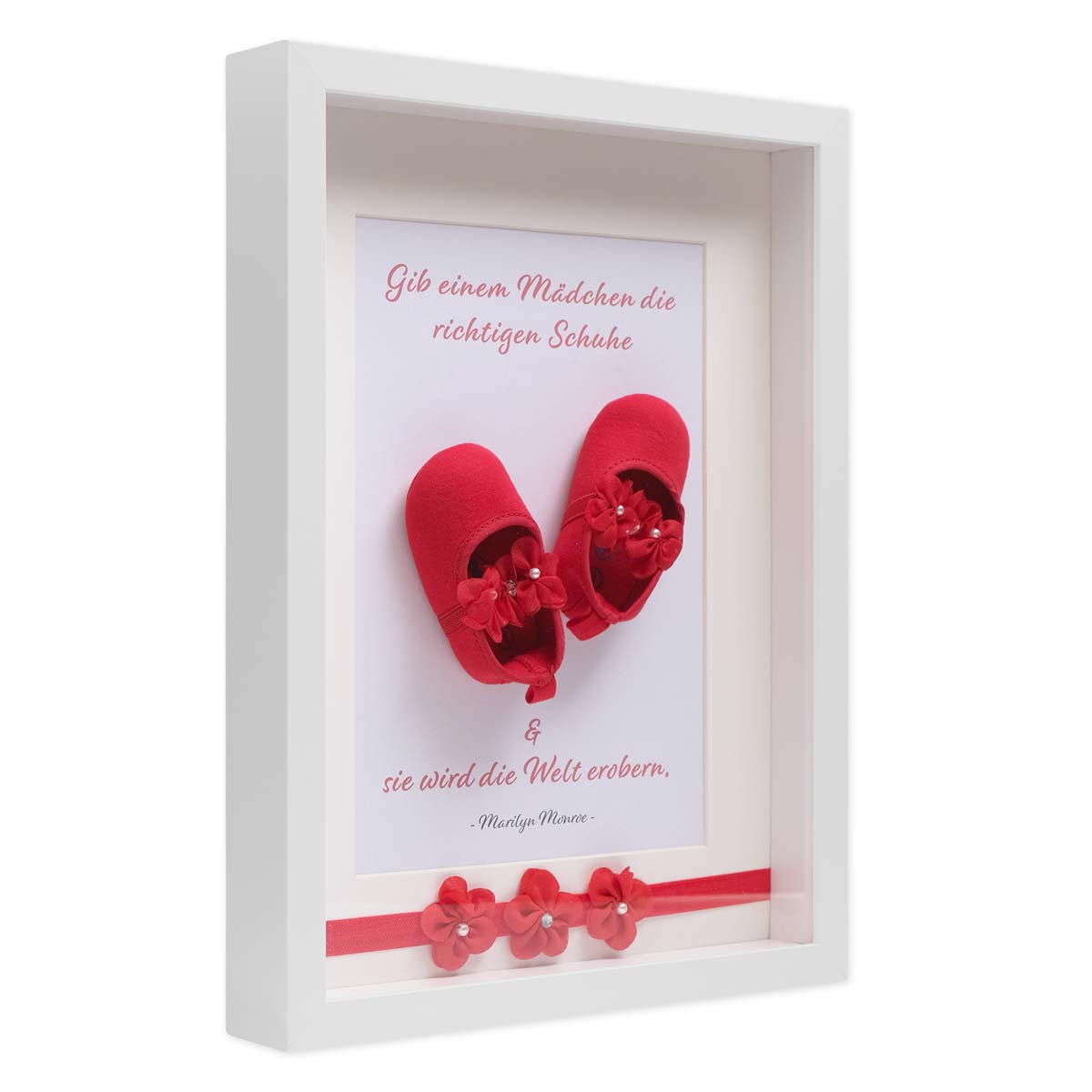 Photolini 3D Bilderrahmen Tief Weiß 3 cm Objekttiefe Super Sparpreis