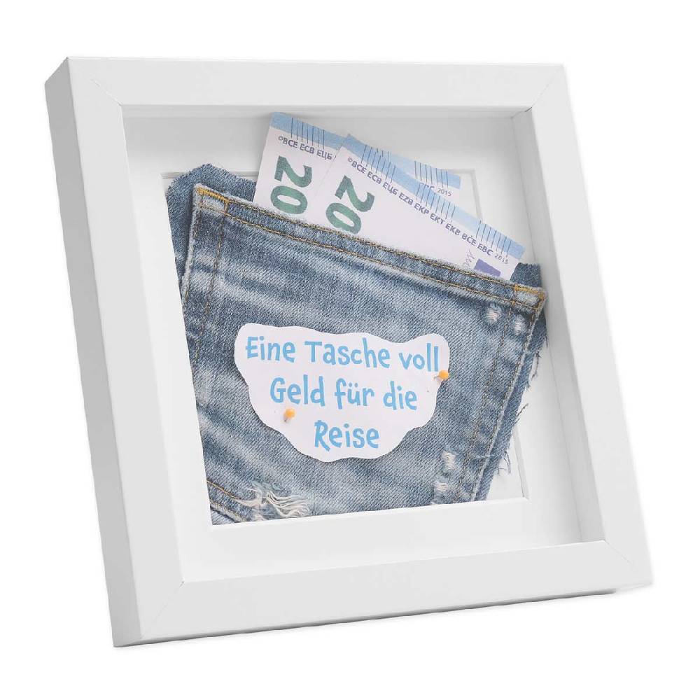 Photolini 3D Bilderrahmen Weiß 1,5 cm Objekttiefe Zeitbegrenzte Promotion