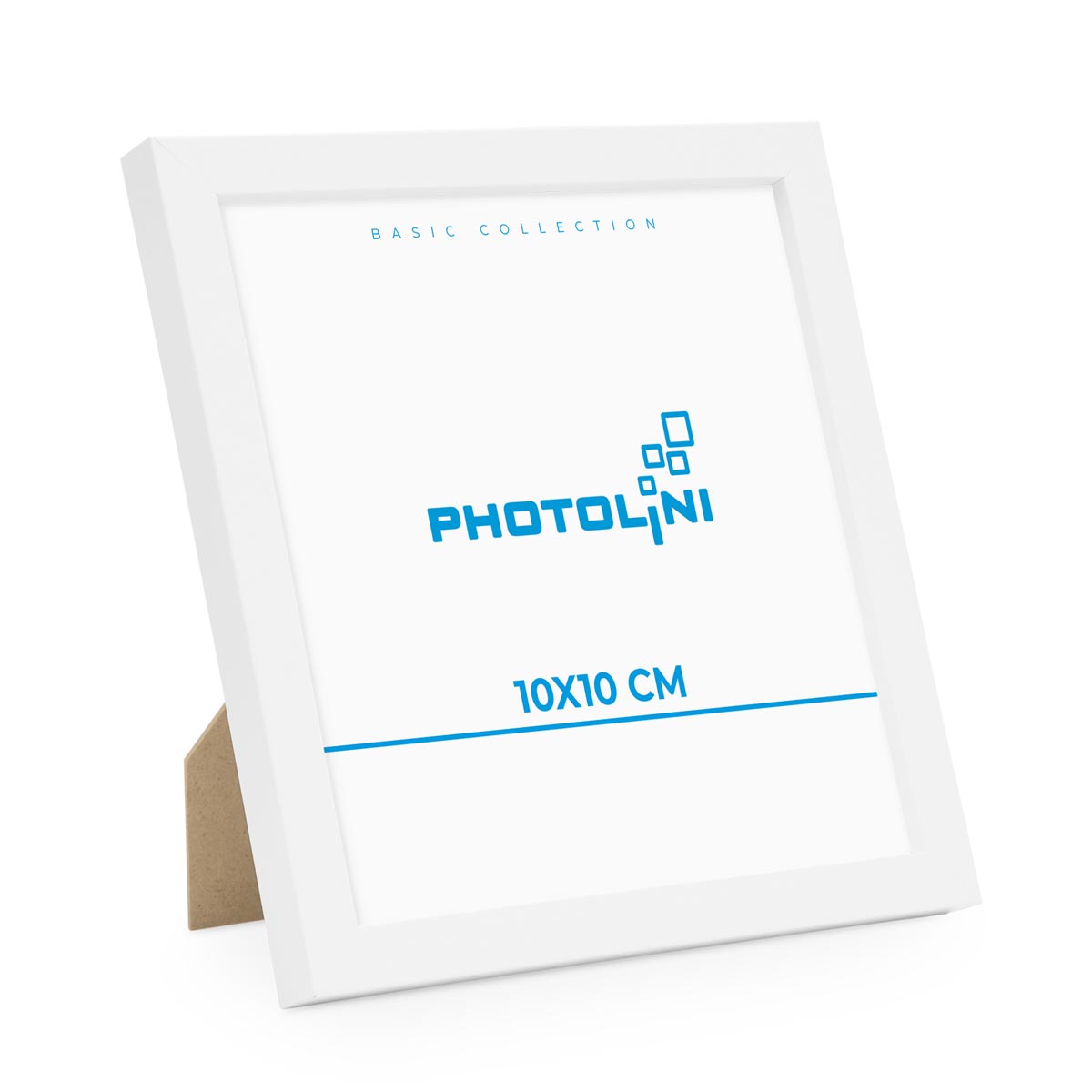 Photolini Bilderrahmen Modern Weiß mit Acrylglas zollfrei