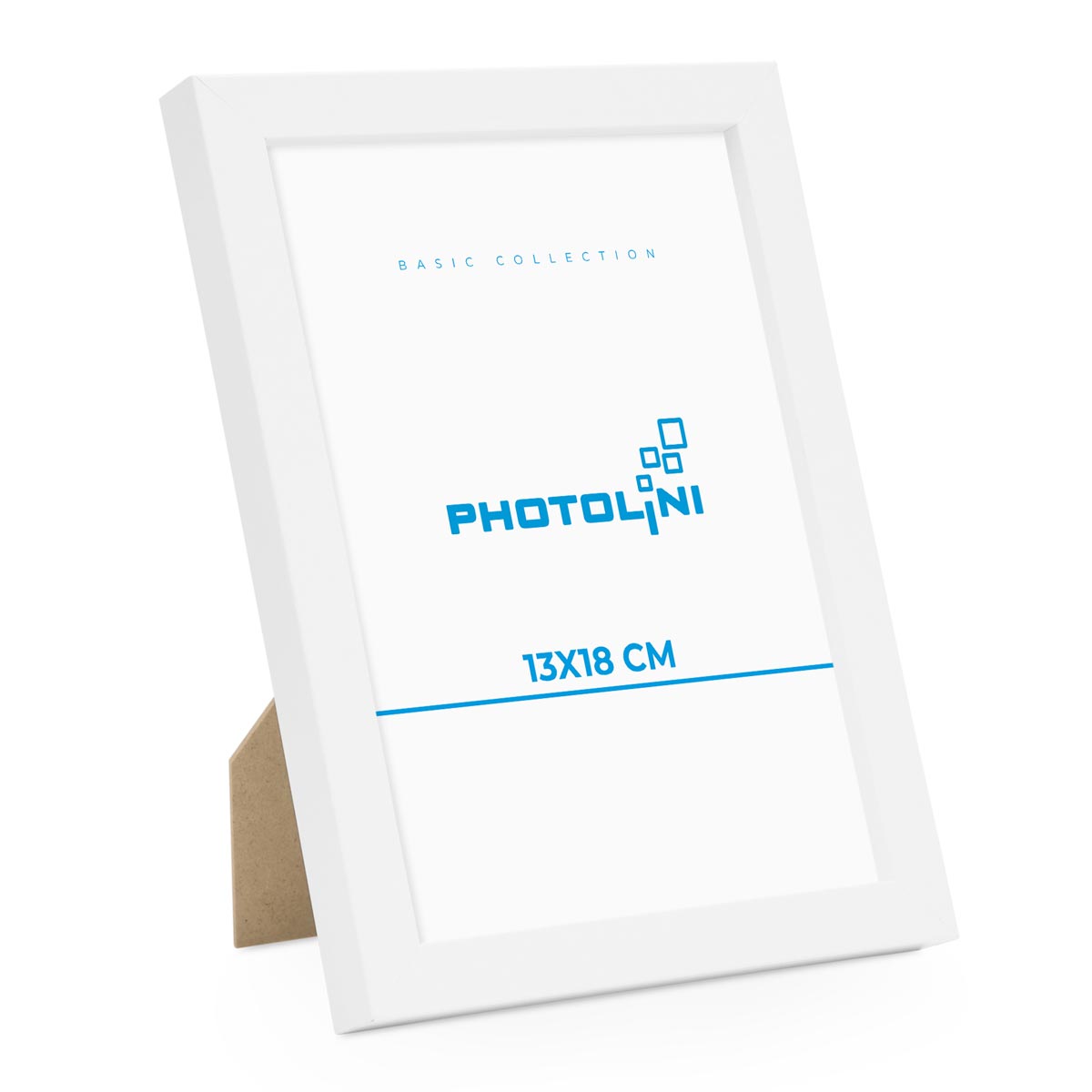 Photolini Bilderrahmen Modern Weiß mit Acrylglas zollfrei