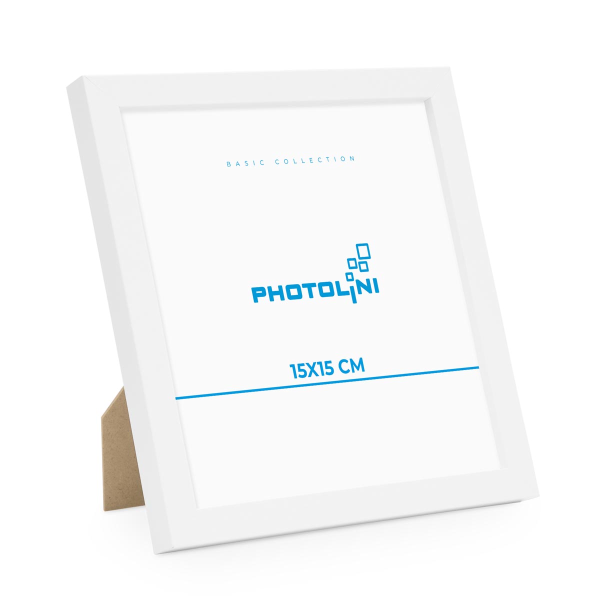 Photolini Bilderrahmen Modern Weiß mit Acrylglas zollfrei