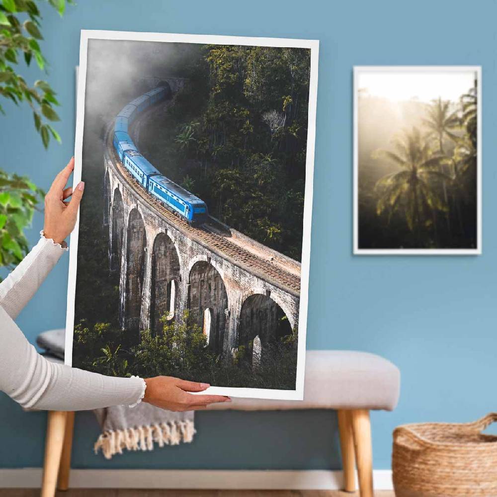 Photolini 3er Set Poster-Bilderrahmen 42x59,4 cm / DIN A2 Modern Weiß aus MDF mit Acrylglas Rabatte dieses Monats