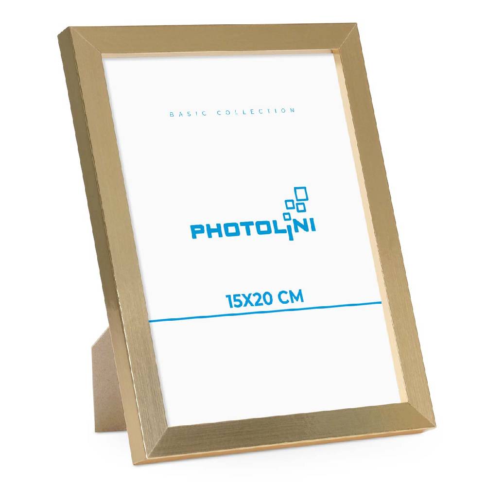 Photolini Bilderrahmen Modern Gold mit Acrylglas Verkauf